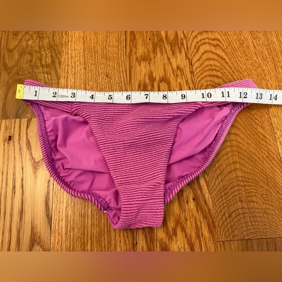 ViX by Paula Hermanny Kayla Fany Low-Rise Full Bikini Bottom size Small - Picture 9 of 11